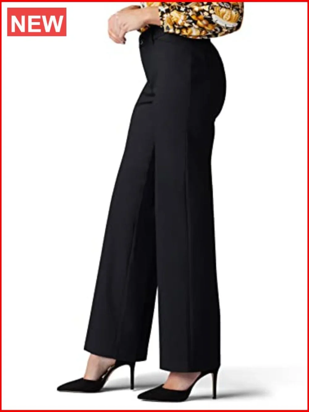 Flex Motion Regular Fit Trouser Pant for Women - Picture 3 of 6